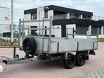 Nette Geremde plateau aanhanger 3.00 bij 1.80. 2000kg laadve, Ophalen of Verzenden, Gebruikt