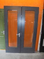 Openslaande tuindeuren dubbelglas, 152 x 228 (nr. GP4125A), Ophalen, Glas, 120 cm of meer, 215 cm of meer