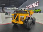 Dumper Truck - soft start - leren zit - elektrische kiepbak, Ophalen of Verzenden, Nieuw, Afstandsbediening