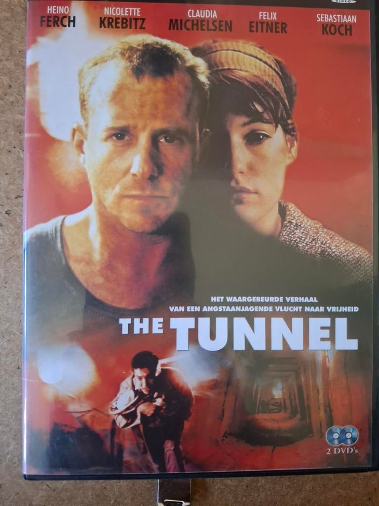 The Tunnel DVD - Waargebeurd over vlucht naar vrijhe, Cd's en Dvd's, Vanaf 12 jaar, Ophalen of Verzenden, Gebruikt, Waargebeurd drama
