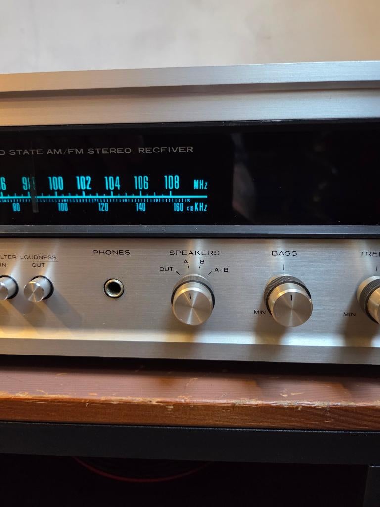 Realistic STA-80 receiver 1974 Zeldzaam !!, Gebruikt, Ophalen, Overige merken, Minder dan 60 watt