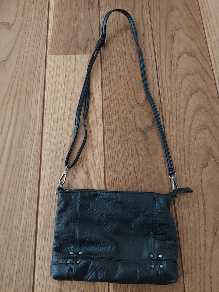 Zwart cross over tasje van Zaza, Ophalen of Verzenden, Nieuw, Zwart, Overige merken