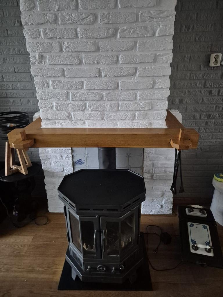 Schouw, Huis en Inrichting, Kachels, Ophalen, Gebruikt, Elektrisch, Overige soorten