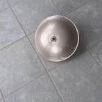 Plafonnière Dof Chroom Verguld zilverlook entree of ganglamp, Ophalen