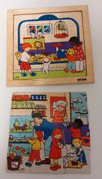 2 laags dierenwinkel puzzel educo, Ophalen of Verzenden, Meer dan 50 stukjes