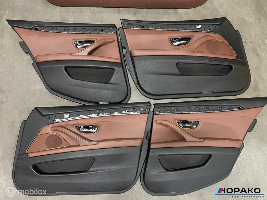 Interieur bruin leder BMW 5 serie F11 F10, Auto-onderdelen, Interieur en Bekleding, Gebruikt, Einsteinlaan 5 rijswijk, Ophalen of Verzenden