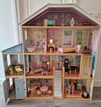 Kidkraft Grand View Mansion Poppenhuis + Accessoires, Kinderen en Baby's, Speelgoed | Poppenhuizen, Ophalen, Zo goed als nieuw
