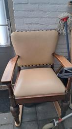 Senioren stoel, Ophalen, Gebruikt, 75 tot 100 cm, Leer
