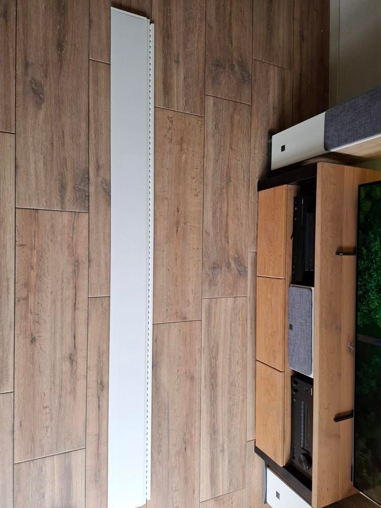 Dumaclin PVC gevelbekleding 18,5x240 cm wit, Minder dan 25 mm, Overige typen, Nieuw, Ophalen of Verzenden