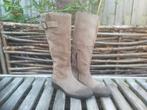 Tremp Laarzen Suède Bruin maat 36, Hoge laarzen, Bruin, Tremp, Ophalen of Verzenden