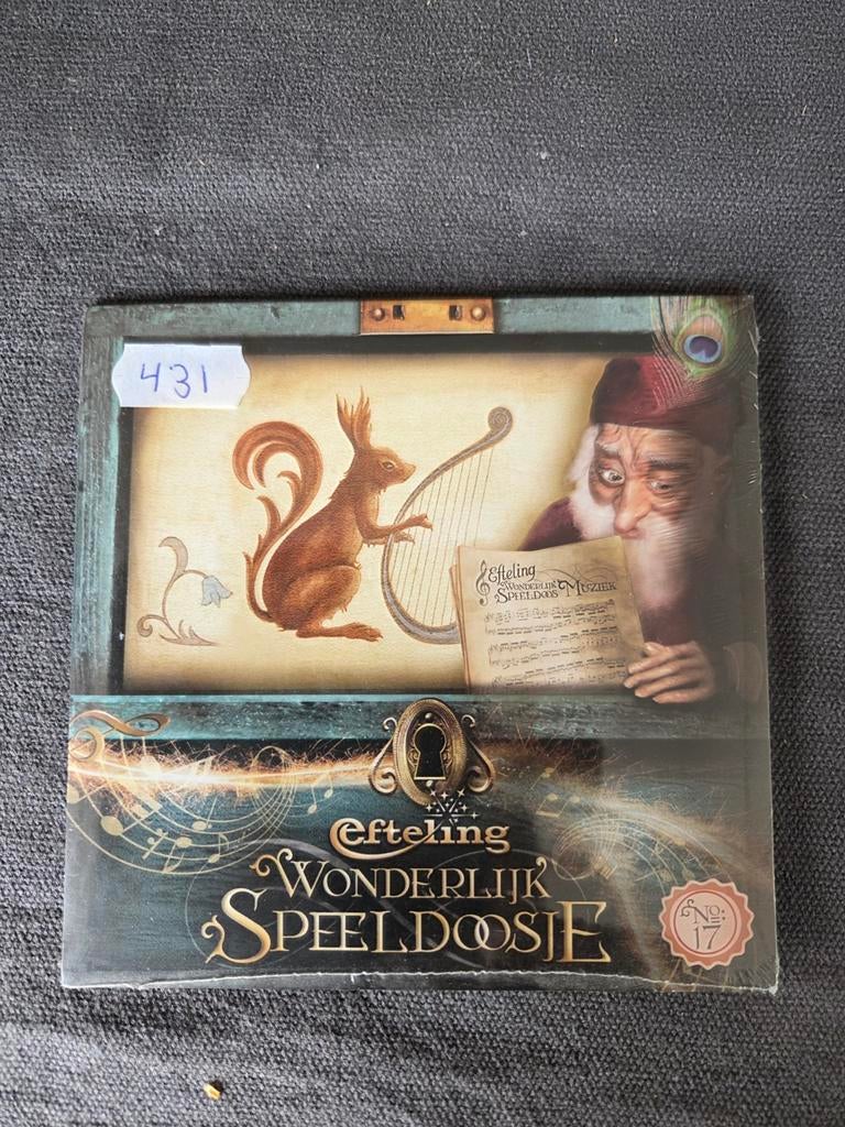 Efteling Wonderlijk Speeldoosje CD - Muziek Sprookjes, Ophalen of Verzenden, Nieuw in verpakking, Muziek, 6 tot 9 jaar