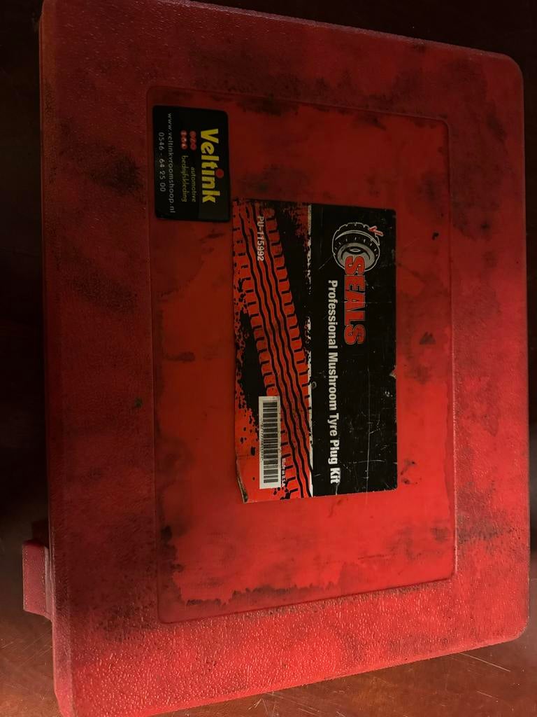 Professionele bandenreparatieset (paddestoelpluggen), Ophalen, Gebruikt