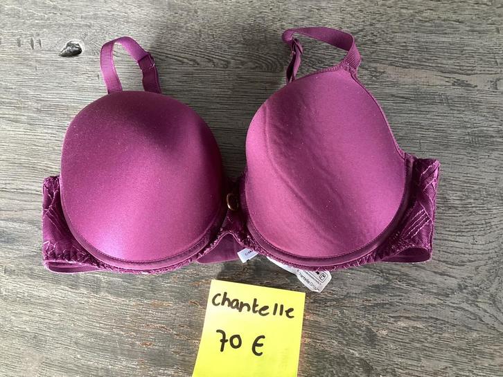Chantelle BH 70E - Elegant en Comfortabel, Kleding | Dames, Ondergoed en Lingerie, BH, Paars, Ophalen of Verzenden