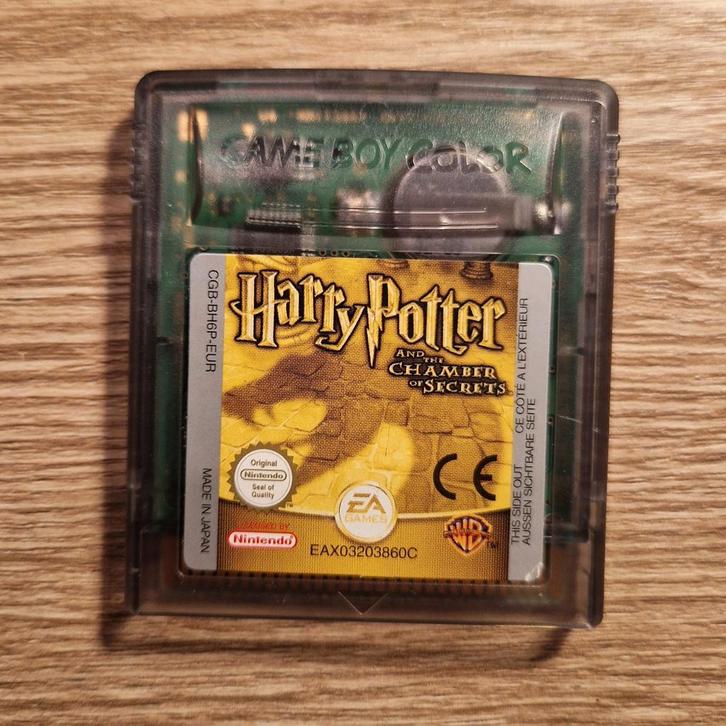 Harry Potter and the Chamber of secrets gameboy color, Spelcomputers en Games, Games | Nintendo Game Boy, Zo goed als nieuw, Avontuur en Actie