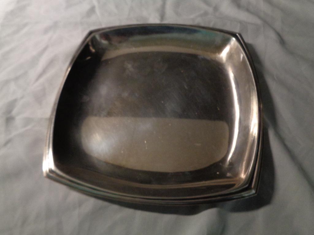 verzilverde schaal van gero party pleet, Ophalen of Verzenden