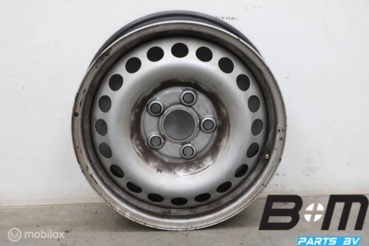 1 losse 16 inch stalen velg VW Transport T5 / T6 7H0601027D, Gebruikt, Velg(en)