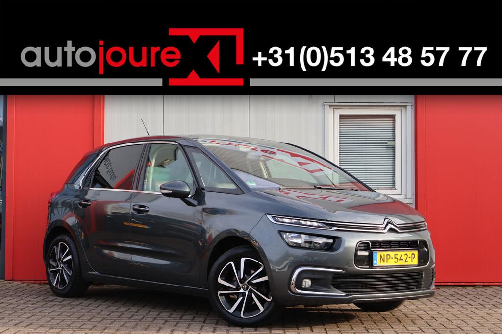 Citroën C4 Picasso 1.6 BlueHDI Shine (bj 2017), Auto's, Voorwielaandrijving, Gebruikt, 4 cilinders, Leder en Stof