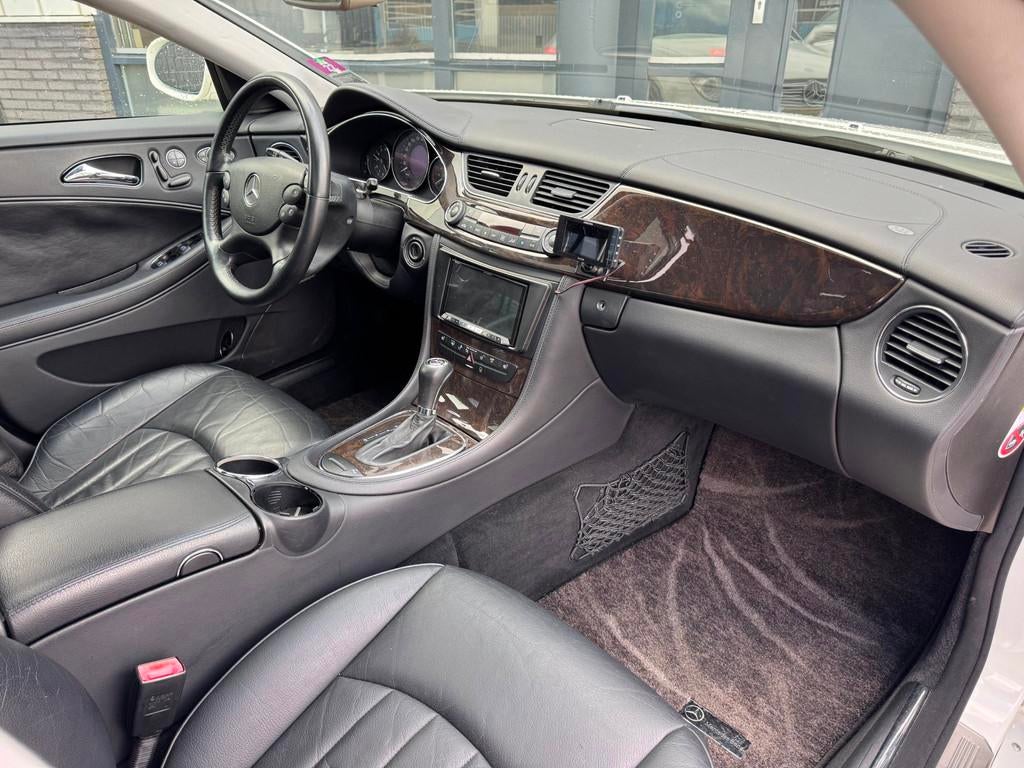 Mercedes-Benz CLS-klasse 350, Auto's, Mercedes-Benz, Automaat, Achterwielaandrijving, Gebruikt, Leder en Stof