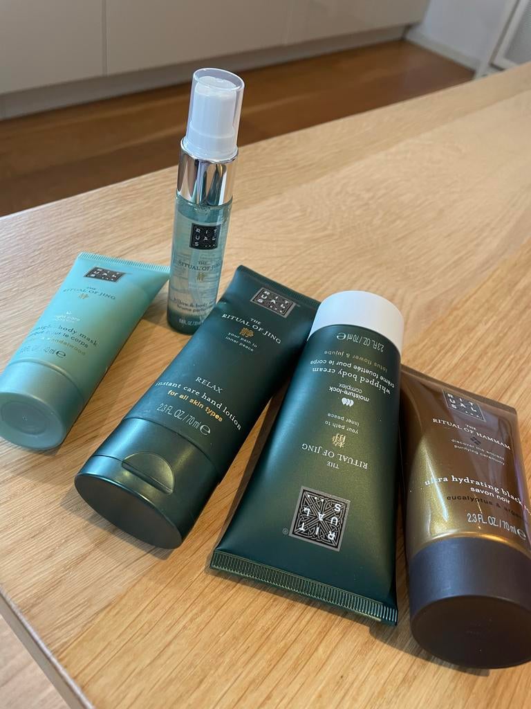Rituals The Ritual of Jing & Hammam set (5 stuks), Ophalen of Verzenden, Nieuw, Bodylotion, Crème of Olie