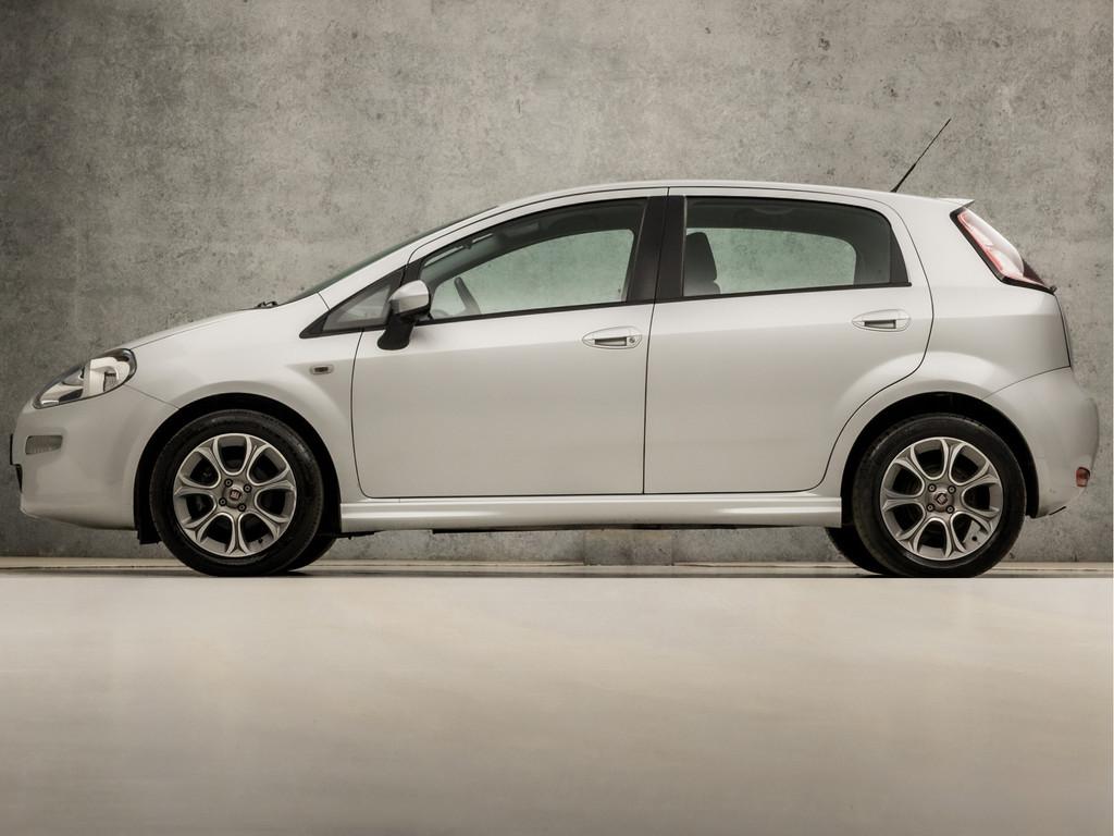 Fiat Punto Evo 0.9 TwinAir Edizione Sport (5 DEURS, AIRCO, C, Voorwielaandrijving, Euro 5, Gebruikt, Zwart