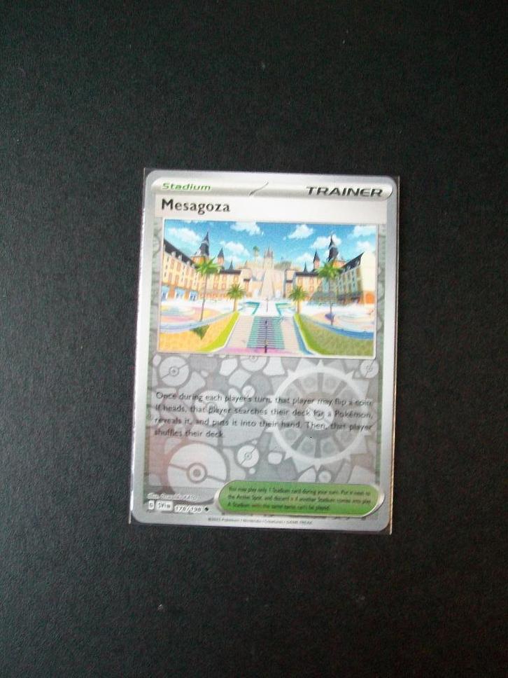 8969. Nieuwe Pokemon Kaart holofoil Trainer MESAGOZA 178/198, Hobby en Vrije tijd, Verzamelkaartspellen | Pokémon, Nieuw, Losse kaart