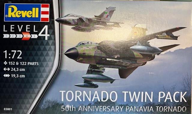 Coelianmodels, Revell 03801, Tornado 2x, 1/72, € 29,99, Hobby en Vrije tijd, Modelbouw | Vliegtuigen en Helikopters, Nieuw, Vliegtuig