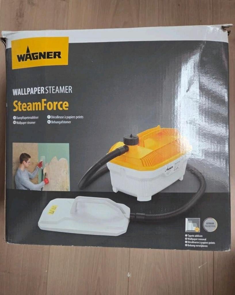 Te huur: Wagner SteamForce Behangafstomer behangstomer, Ophalen, Gebruikt