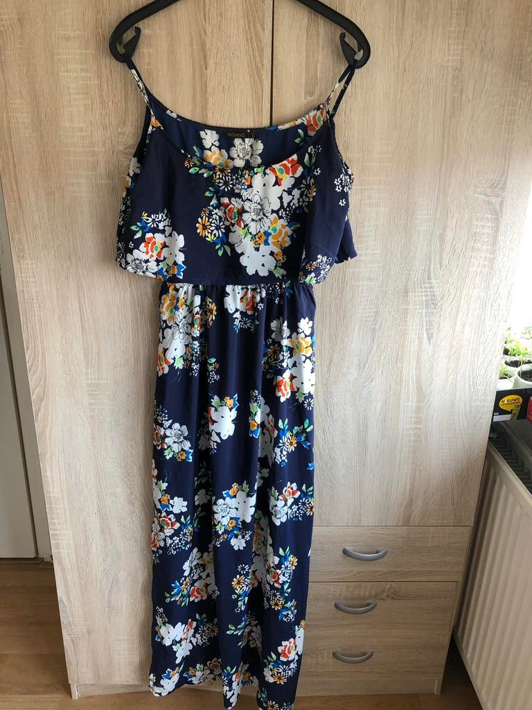 Zomer jurk maat L, Ophalen of Verzenden, Zo goed als nieuw