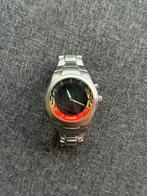 Fossil big tic watch, Overige merken, Staal, Staal, Ophalen of Verzenden