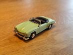Welly Mercedes 190 SL MINT GROEN, Ophalen of Verzenden