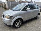 Audi A2 1.4 APK 10-26 2000 CLIMA ZUINIG! (bj 2000), Auto's, Stof, 4 stoelen, Origineel Nederlands, Bedrijf