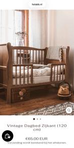 Woodies Vintage ledikant - Zijframe Nobel 120x60 - Nieuw!, Ophalen, Nieuw, Ledikant