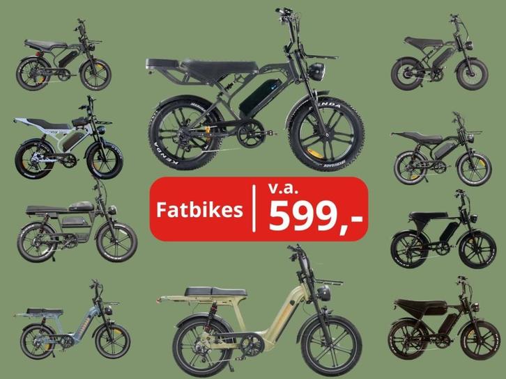 FATBIKE V20 PRO C28 V8 C80 S20 H9 Max Mini Ouxi QMwheel cros, Fietsen en Brommers, Elektrische fietsen, Nieuw, Overige merken