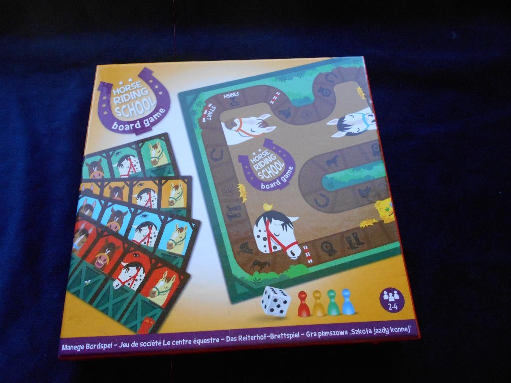 Paardenspel, spiksplinternieuw, nu 0.50., Drie of vier spelers, Ophalen of Verzenden, Nieuw