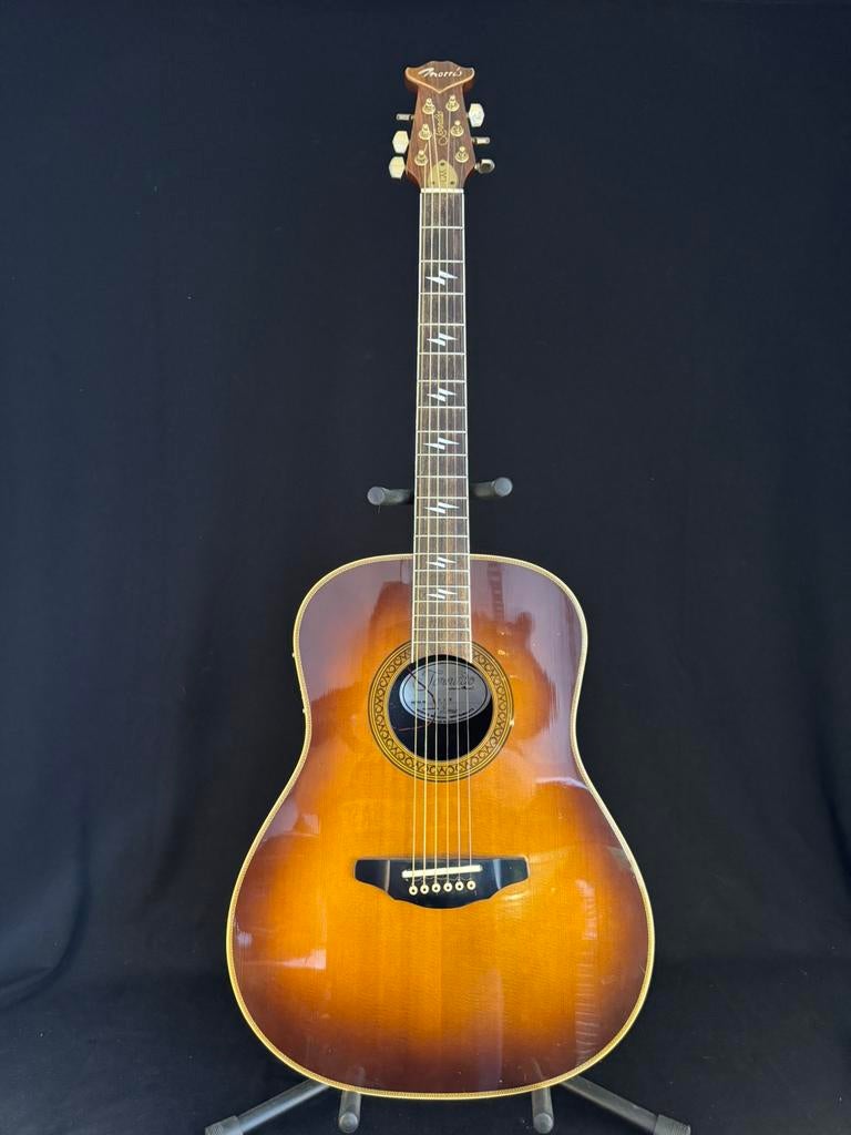 Morris Tornado G-Series Semi acoustische gitaar – Japan, Muziek en Instrumenten, Ophalen, Zo goed als nieuw, Western- of Steelstringgitaar