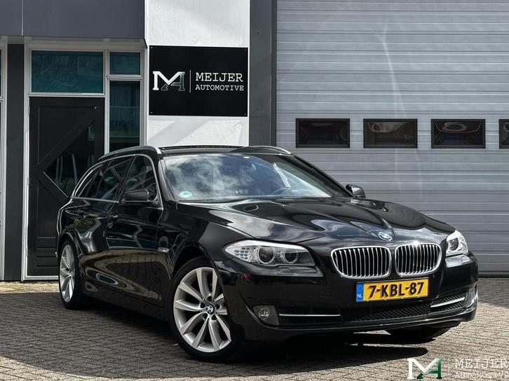 BMW 5-serie Touring 520i High Executive|Stoelv.|Trekh.|Elekt, Auto's, BMW, Bedrijf, Te koop, 5-Serie, ABS, Airbags, Airconditioning
