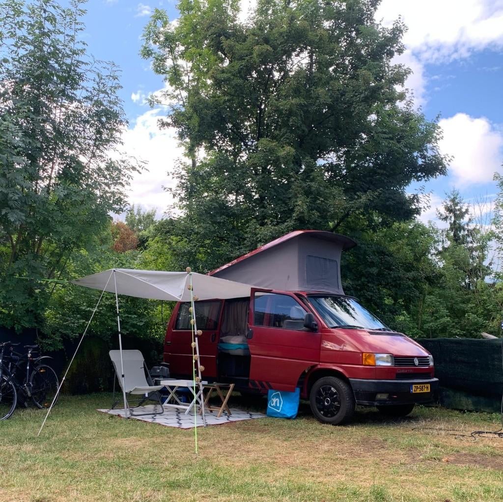 Volkswagen camper T4 1994 automaat origineel fabriek, Caravans en Kamperen, Automaat, Buscamper of Camperbus, Volkswagen, Luifel