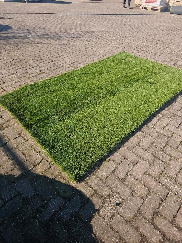 Grascoupon T&Z 50 - 4,5m² goede kwaliteit, Tuin en Terras, Gras en Kunstgras, Zo goed als nieuw, Gras, Minder dan 10 m², Ophalen