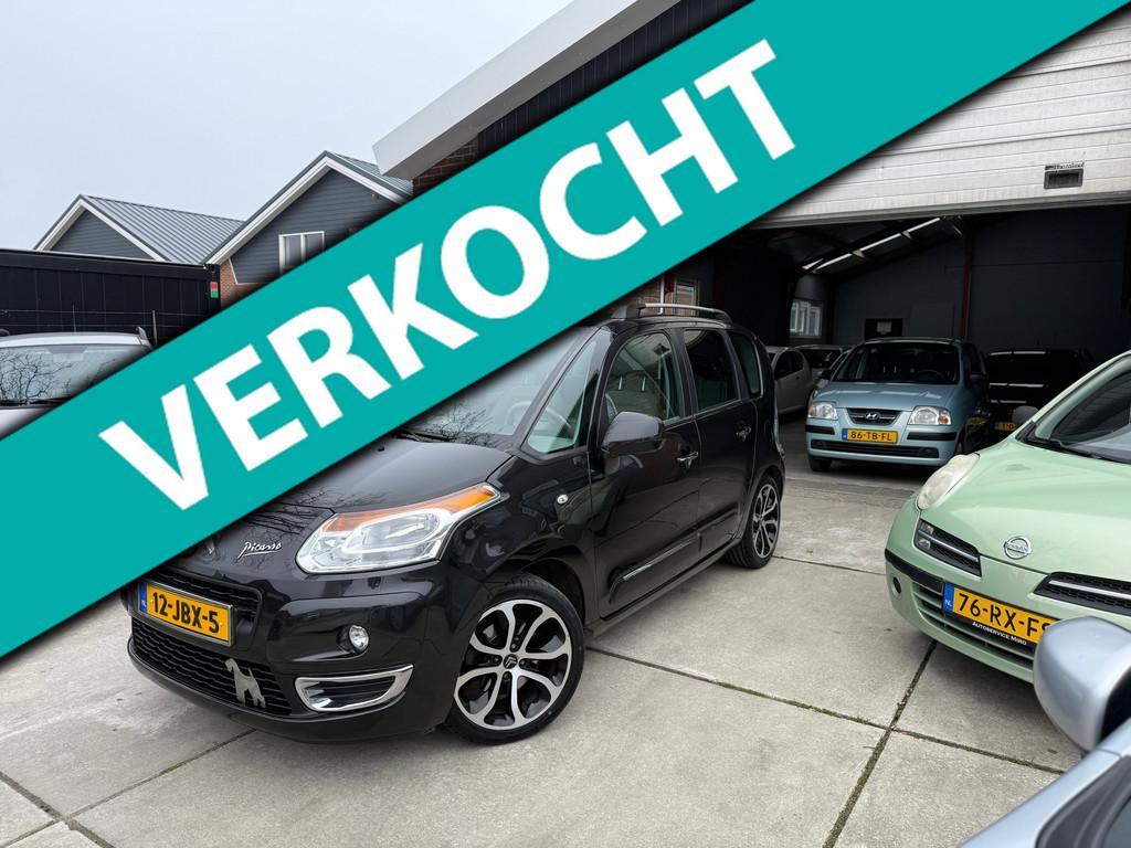 Citroen C3 Picasso 1.6 VTi Exclusive|NEW APK|NAP KM|4 NEW BA, Voorwielaandrijving, Euro 5, Gebruikt, Zwart