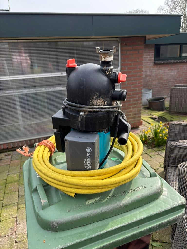 Gardena tuinpomp 3000/3 Jet, Tuin en Terras, Ophalen of Verzenden, Gebruikt, Elektrisch, Besproeiingspomp