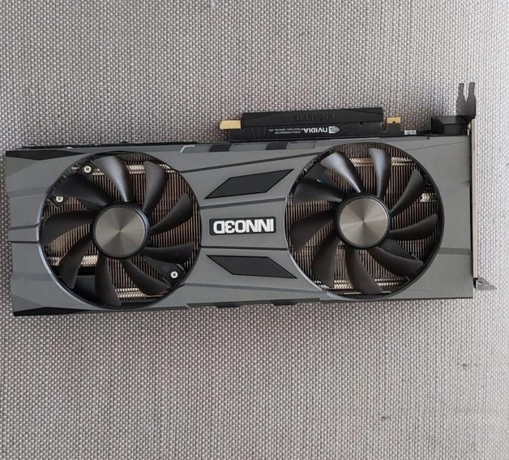 Nvidia GeForce RTX 2080 SUPER 8 GB Videokart, Computers en Software, Videokaarten, PCI-Express 3, Gebruikt, GDDR6, Ophalen of Verzenden
