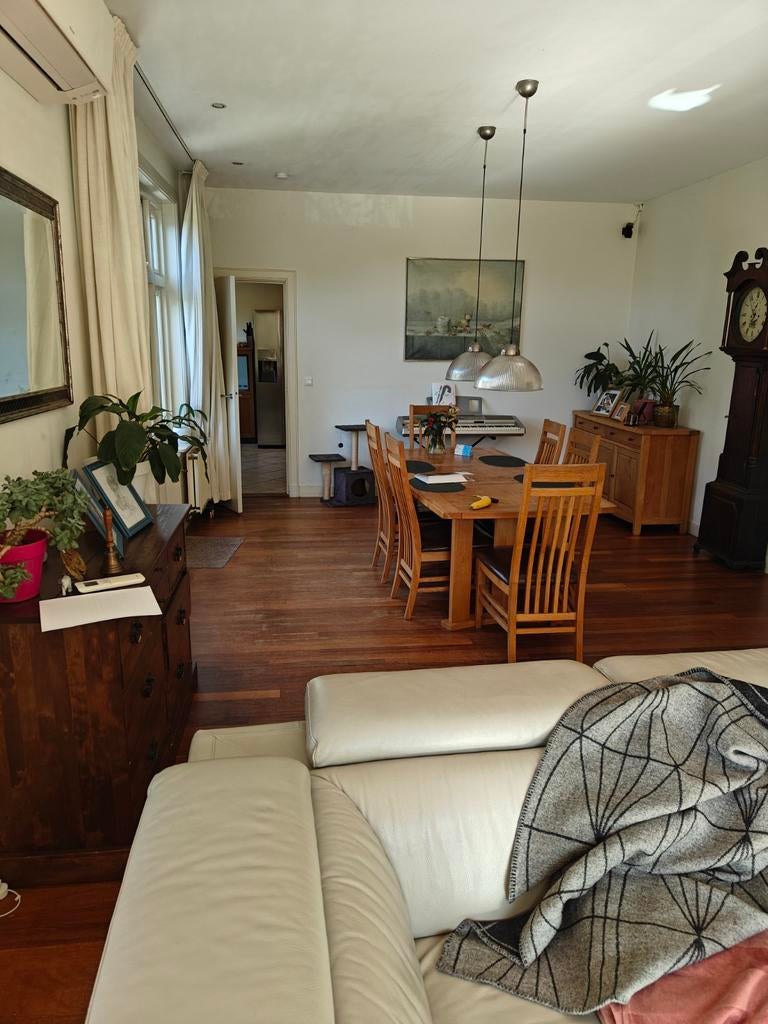 Houten vloer, circa 55m2, Ophalen, Gebruikt, Parket