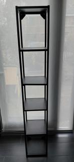 Zwarte metalen stellingkast, Ophalen, Zo goed als nieuw