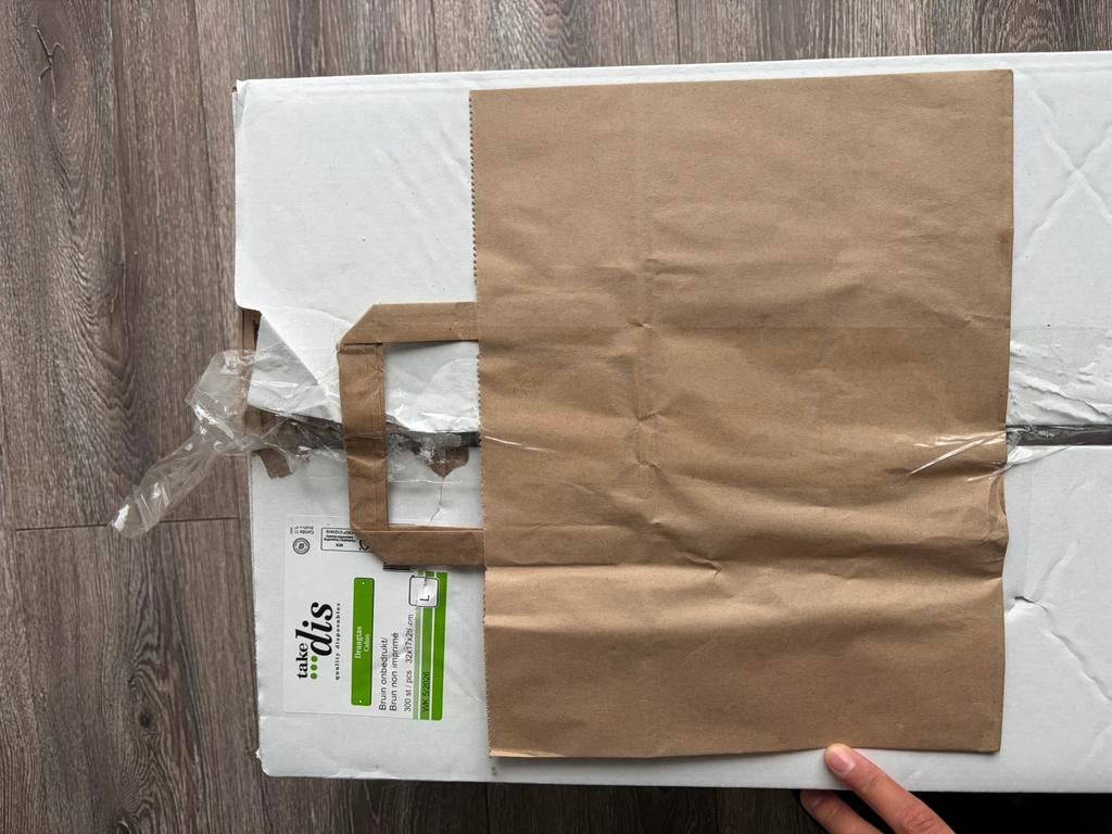 Bezorg zakken, Ophalen, Zo goed als nieuw, Minder dan 100 cm