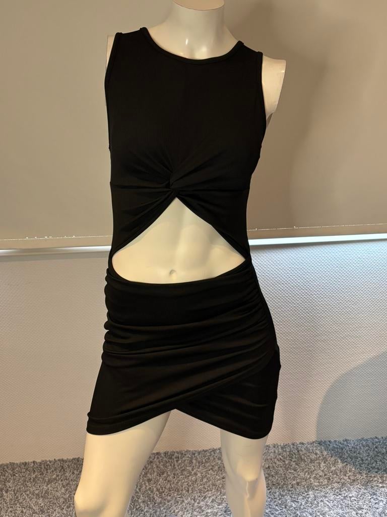 Shein jurkje xs, ., Zwart, Ophalen of Verzenden, Zo goed als nieuw