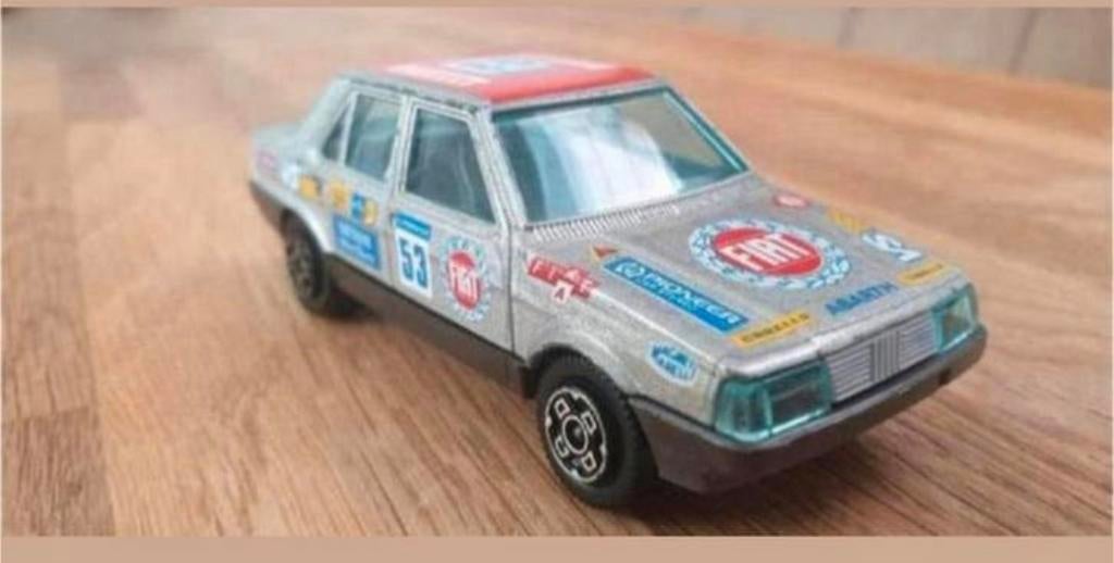 Fiat Regata Rally Abarth Pirelli – Bburago – Made in Italy, Ophalen of Verzenden, Gebruikt, Auto, Overige merken