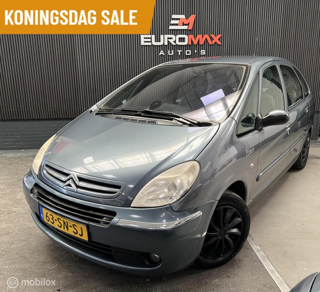 Citroen Xsara Picasso 1.6i-16V - NAP- Cruise - Trekhaak, Voorwielaandrijving, Stof, Zwart, 4 cilinders