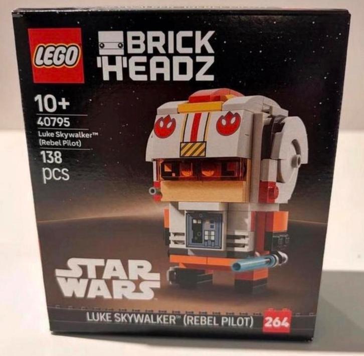 Lego BrickHeadz 40795 Luke Skywalker Rebel Pilot Nieuw!, Kinderen en Baby's, Speelgoed | Duplo en Lego, Nieuw, Lego, Complete set