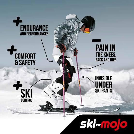 Huur Ski~Mojo | pijnvrij skiën | meer uithoudingsvermogen, Sport en Fitness, Skiën en Langlaufen, Zo goed als nieuw, Overige typen