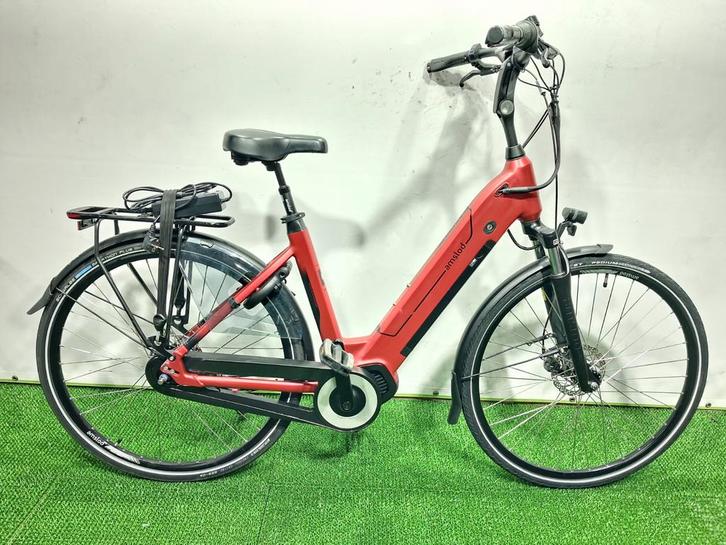 Amslod milton elektrische dames fiets, Fietsen en Brommers, Fietsaccessoires | Overige Fietsaccessoires, Zo goed als nieuw, Ophalen